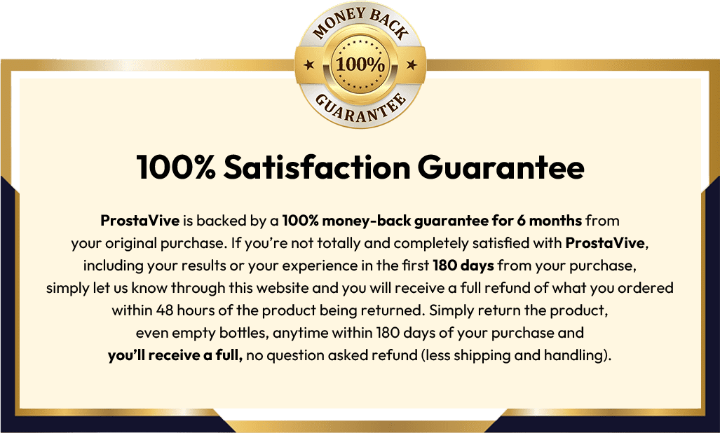180-Day Money Back Guarantee - Risk-free trial